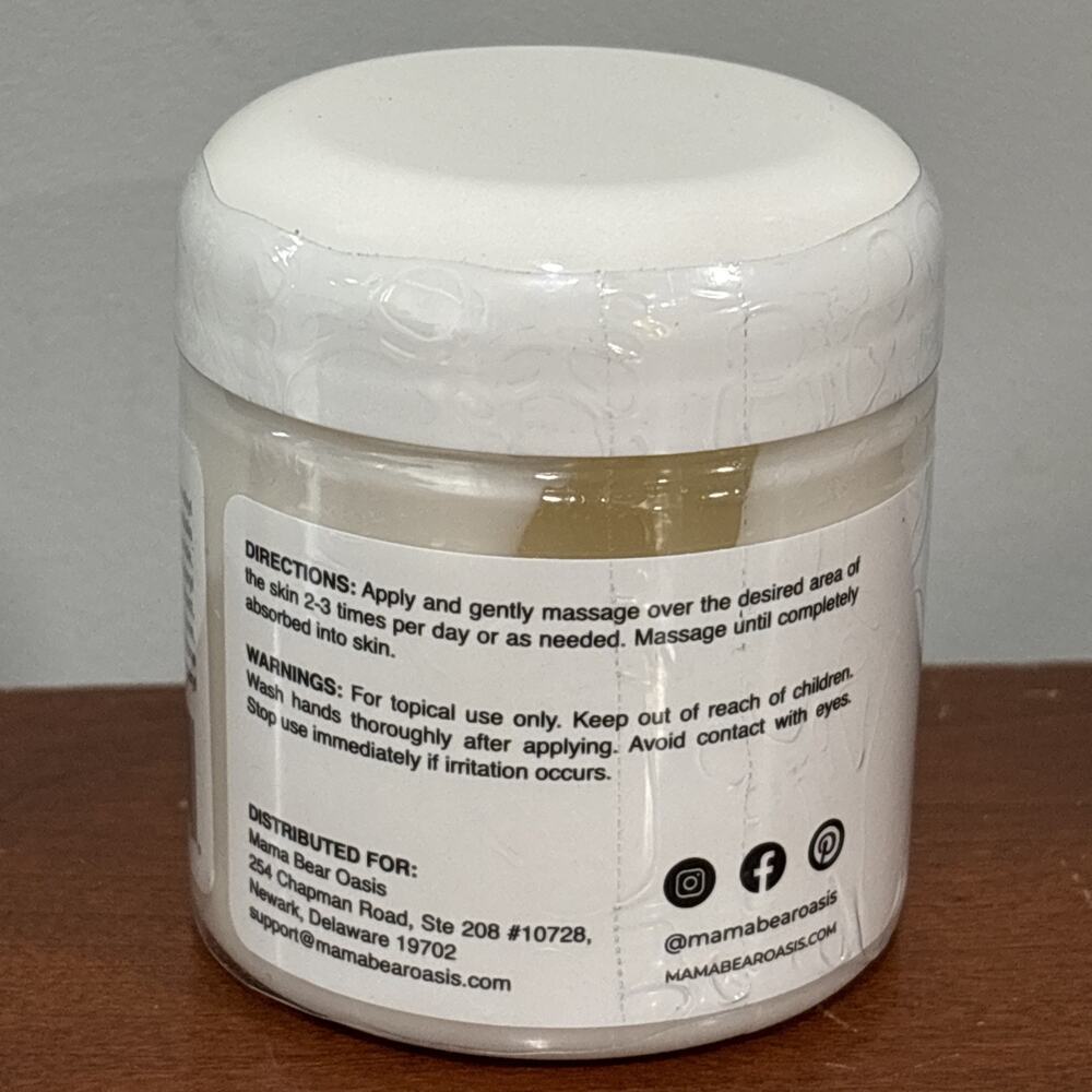 Mama Bear Oasis Nerve Relief Lotion 4 oz NEW SEALED EXP 12/26 - Picture 3 of 5